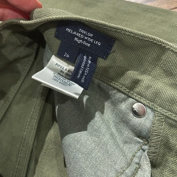 NWOT Veronica Beard Taylor relaxed wide leg - Picture 3 of 5